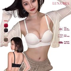 Áo ngực nữ LunaBra không gọng, đai bản to không che mỡ thừa - AL007