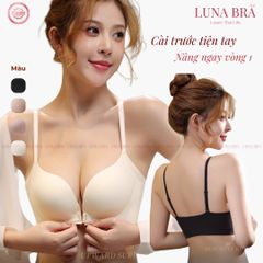 Áo lót cao cấp Luna Bra cài trước đệm 2cm nâng đẩy tự nhiên - Al029