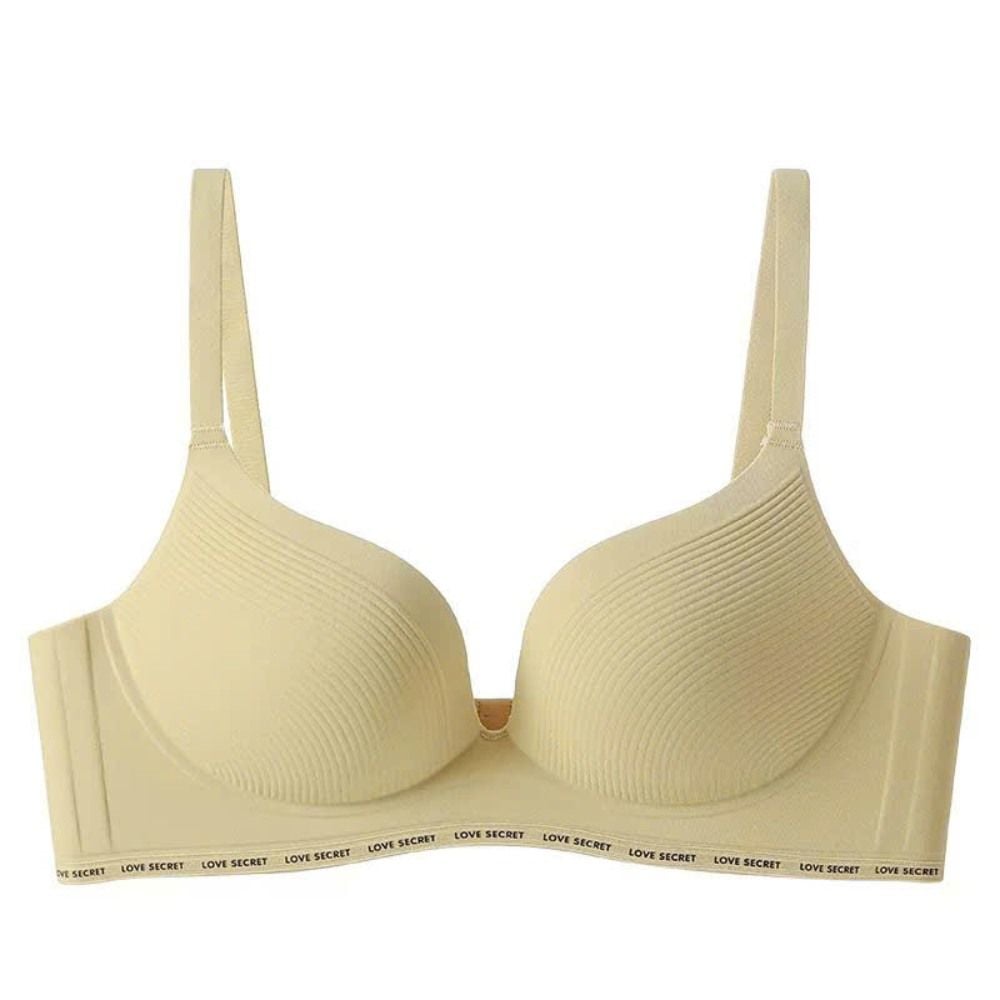 Áo ngực nữ Luna Bra không Gọng Quyến Rũ In Chữ LOVE SECRET Hình Giọt Nước Chất Su Đúc Mềm Thoáng Khí - Al001