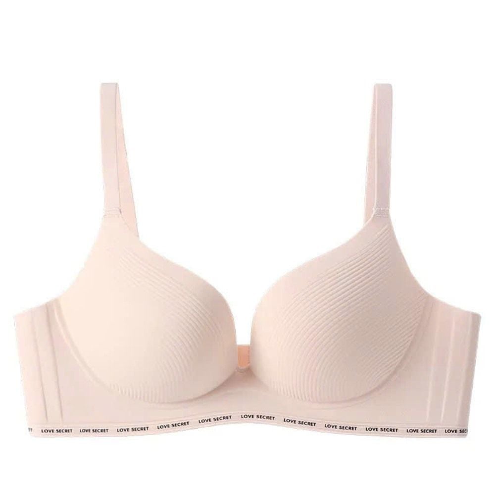 Áo ngực nữ Luna Bra không Gọng Quyến Rũ In Chữ LOVE SECRET Hình Giọt Nước Chất Su Đúc Mềm Thoáng Khí - Al001