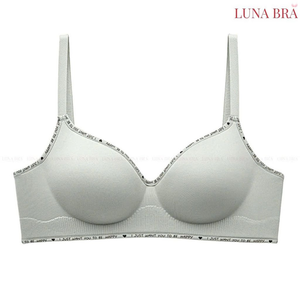 Áo lót Luna Bra viền chữ  đệm 5cm siêu nâng - Al027