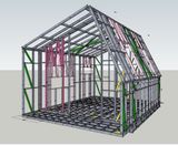  Nhà tiền chế 4,8x6,6 m2 lắp đặt nhanh 3 ngày 