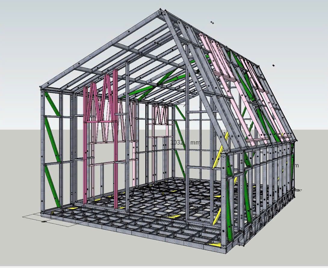  Nhà tiền chế 4,8x6,6 m2 lắp đặt nhanh 3 ngày 