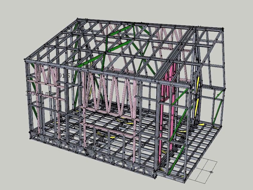  Nhà tiền chế 4,8x6,6 m2 lắp đặt nhanh 3 ngày 