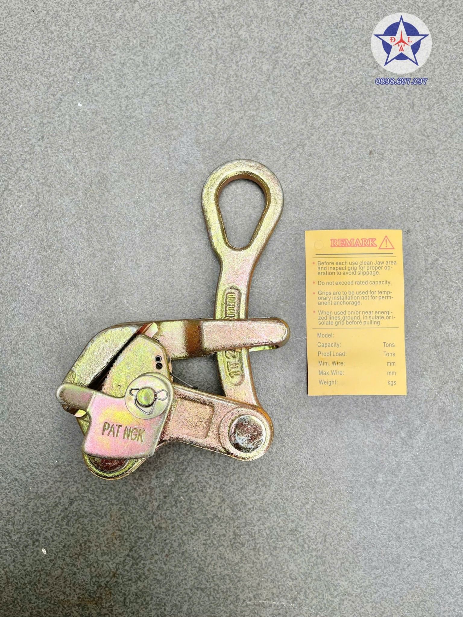  Đớp cáp 1 tấn 