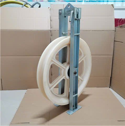  Puly nhựa 1 rãnh 508x100mm 