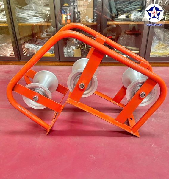  Con lăn kéo cáp vuông góc Puly nhôm 