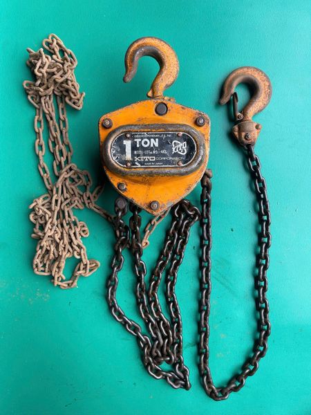  Pa lăng xích 1 tấn Nhật bãi 