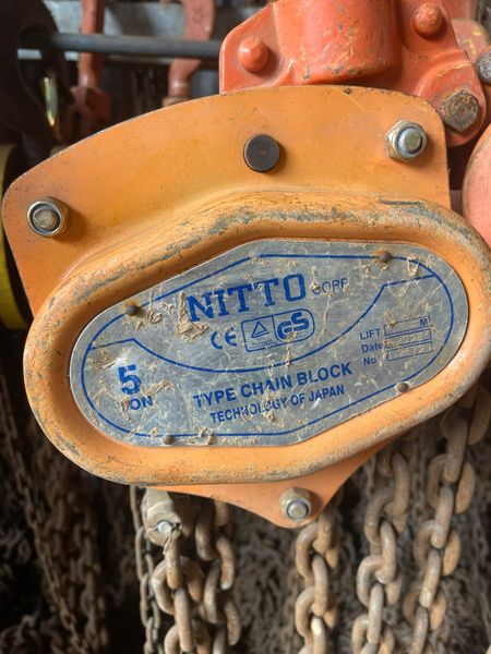  Pa lăng xích 5 tấn hàng lướt 