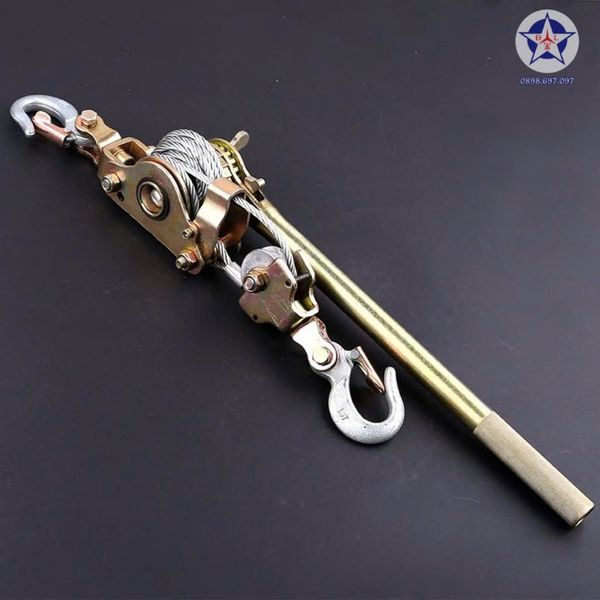  Pa lăng lắc tay cáp 1-2-3 tấn 