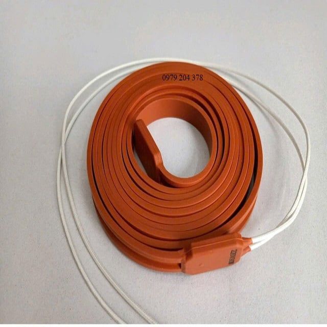 3 mét 220V- 90W Điện trở silicone dẹp