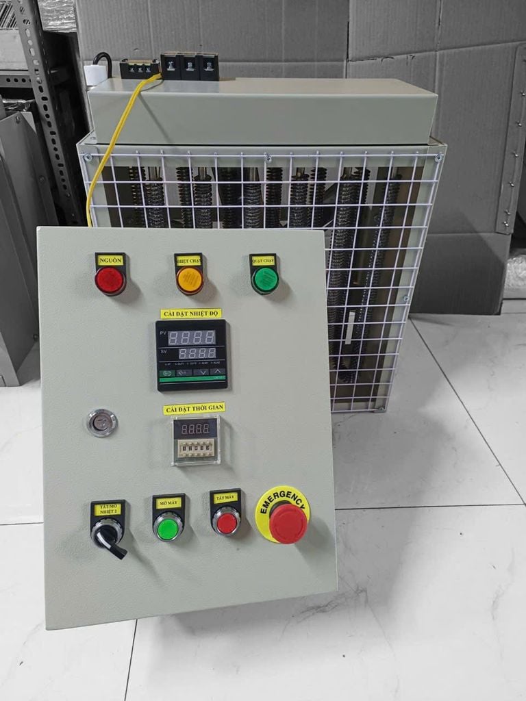 Tủ điện điều khiển phòng sấy sơn và box nhiệt 380V-18KW