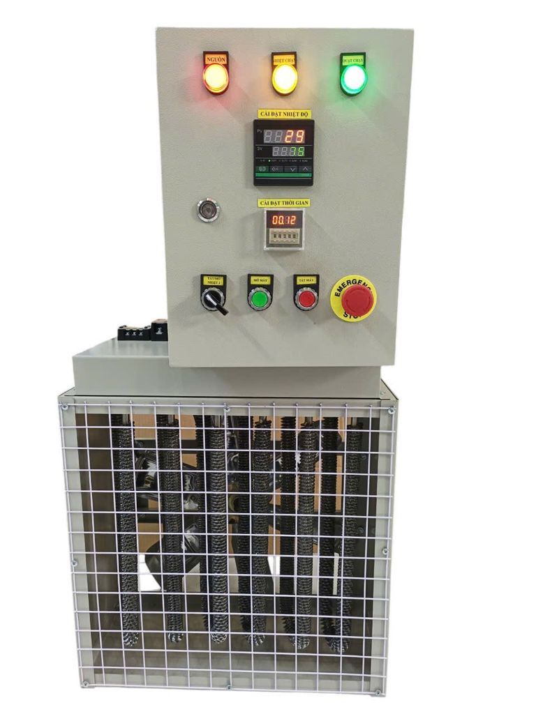Tủ điện điều khiển phòng sấy sơn và box nhiệt 380V-18KW