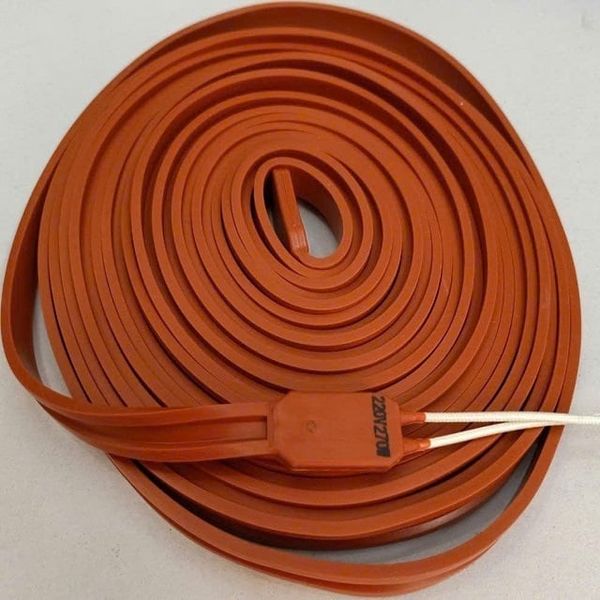  Dây điện trở silicon sưởi ấm sàn, xả băng cửa kho lạnh 