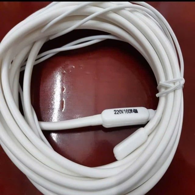 Dây điện trở silicon sưởi ấm sàn, xả băng cửa kho lạnh