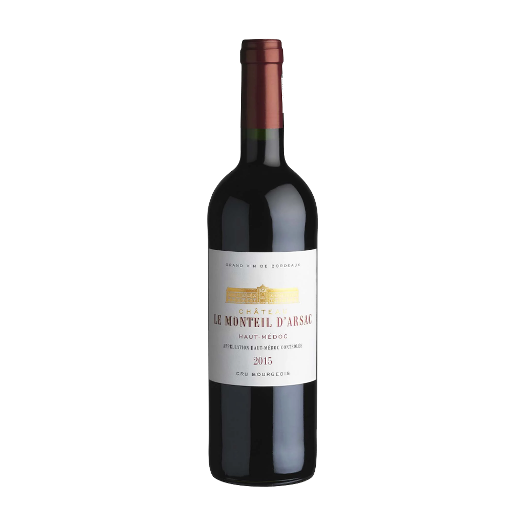 Château Le Monteil D'Arsac Haut Médoc Cru Bourgeois 2015