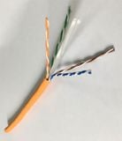  N100.170 - Cáp mạng UTP CAT6 23 AWG kháng cháy LSZH thùng 305 met, màu cam 