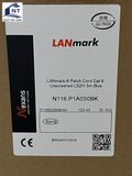  N116.P1A030BK-Dây nhảy LANmark-6 Cat6 không chống nhiễu LSZH 3m 