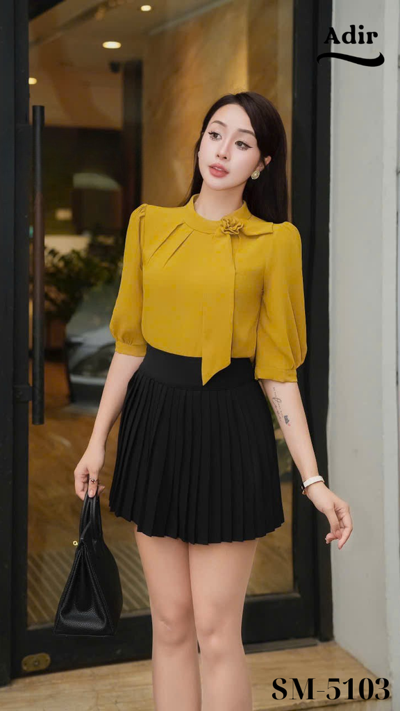 Áo sơmi nữ tay lỡ