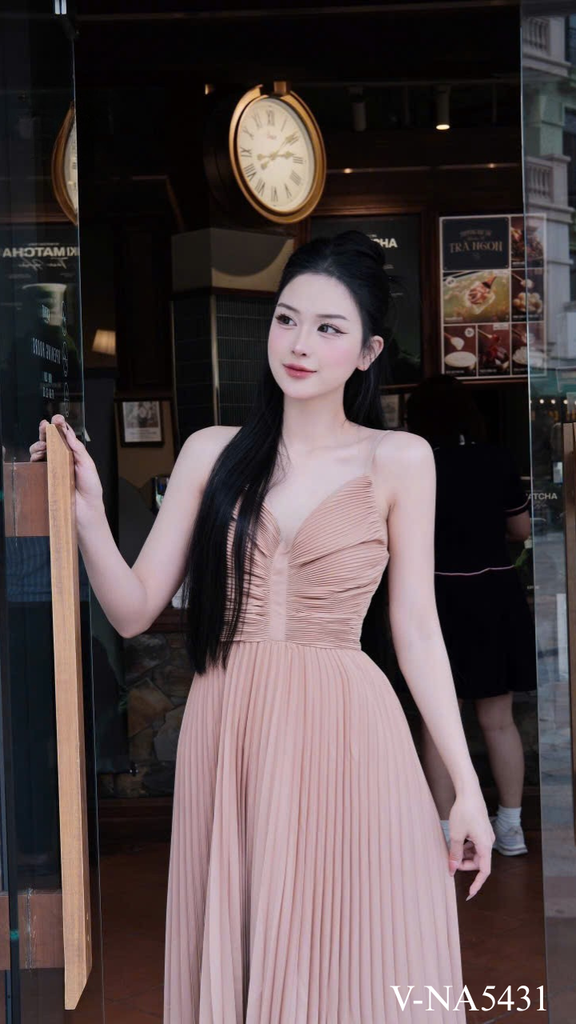 Váy dập ly 2 dây