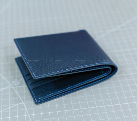 Ví Da Nam - Da Bê Epsom - Navy