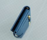 Ví Da Nữ - Long Wallet - Da Bê Togo - Navy