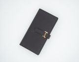 Ví Da Nữ - Bearn Wallet - Da Bê Epsom - Black