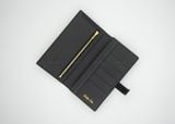 Ví Da Nữ - Bearn Wallet - Da Bê Epsom - Black