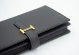 Ví Da Nữ - Bearn Wallet - Da Bê Epsom - Black