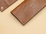 Ví Da Nam  - Da Cá Sấu Alligator