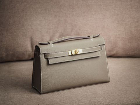 Kelly Pochette - Da Bê Epsom - Etoupe