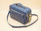 Clutch Golf - Da Cá Sấu Alligator - Navy