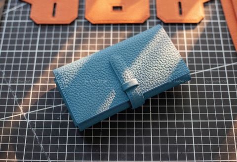 Ví Nữ - Long Wallet - Da Bê Togo