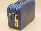 Clutch Golf - Da Cá Sấu Alligator - Navy