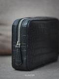 Alligator Mini Clutch - Clutch Da Nam - Alligator Black