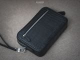Alligator Mini Clutch - Clutch Da Nam - Alligator Black