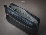 Alligator Mini Clutch - Clutch Da Nam - Alligator Black