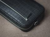 Alligator Mini Clutch - Clutch Da Nam - Alligator Black