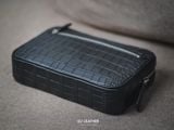 Alligator Mini Clutch - Clutch Da Nam - Alligator Black