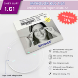  Mykolor KLC 1.61 Perfect.UV400 - Tròng kính, mắt kính cận viễn loạn chính hãng 
