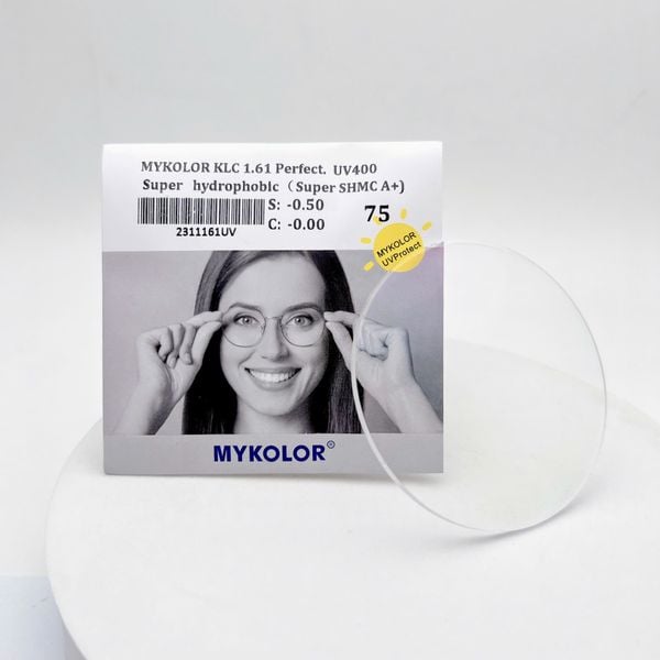  Mykolor KLC 1.61 Perfect.UV400 - Tròng kính, mắt kính cận viễn loạn chính hãng 