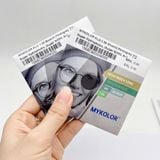  Mykolor KLO 1.56 BlueUV.Photogray - Tròng kính đổi màu, mắt kính cận loạn chính hãng 