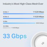  Deco BE65 Pro Hệ thống Mesh Wi-Fi 7 BE11000 cho gia đình 