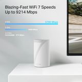  Deco BE65-5G Hệ thống Mesh Wi-Fi 7 Ba Băng Tần BE11000 5G cho gia đình 