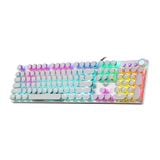  Bàn Phím Gaming Aula F2088 104 keys White Punk Mechanical 