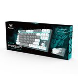  Bàn Phím Gaming Aula F3287 Original Factory ABS Whte/Grey 
