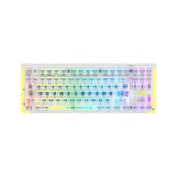  Bàn Phím Cơ AULA F2183 Trong Suốt với 3 chế độ điều khiển 