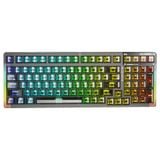 Bàn Phím Aula F98 Transparent Gasket Gaming Mechanical 