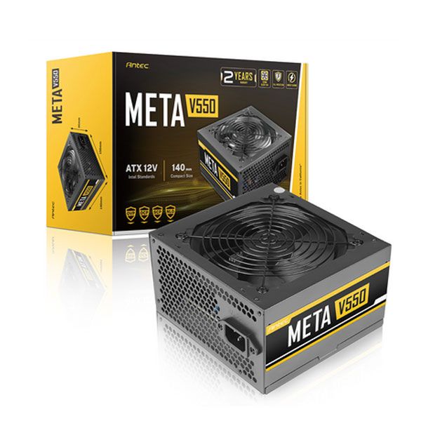 Nguồn máy tính Antec META V550 EC (550W/ Đen) 