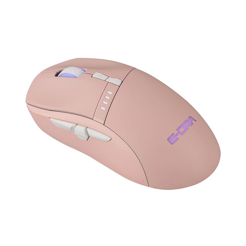  Chuột Không dây EDra EM620W Hồng (USB/RGB/Avago3325/Huano sw) 
